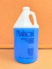 Nairobi Wrapp It Shine Foam Wrap 128 Ounce 1 Gal  Dented Jug/LOST FLUID 