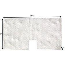 Jotul F602 Side Insulation Blanket (13-7/8" x 7" x 1/4"): 128509