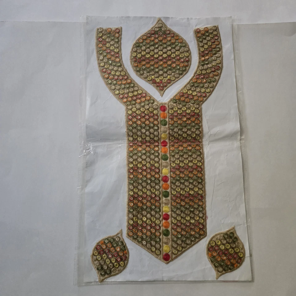 Paquete de apliques bordados de 5 piezas - Nuevo, sin coser - Perfecto para hágalo usted mismo y étnico Foto 2 de 4