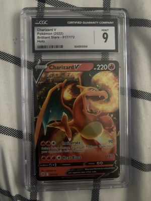 Charizard V 017/172 Swsh09: Brilliant Stars Holo for sale online