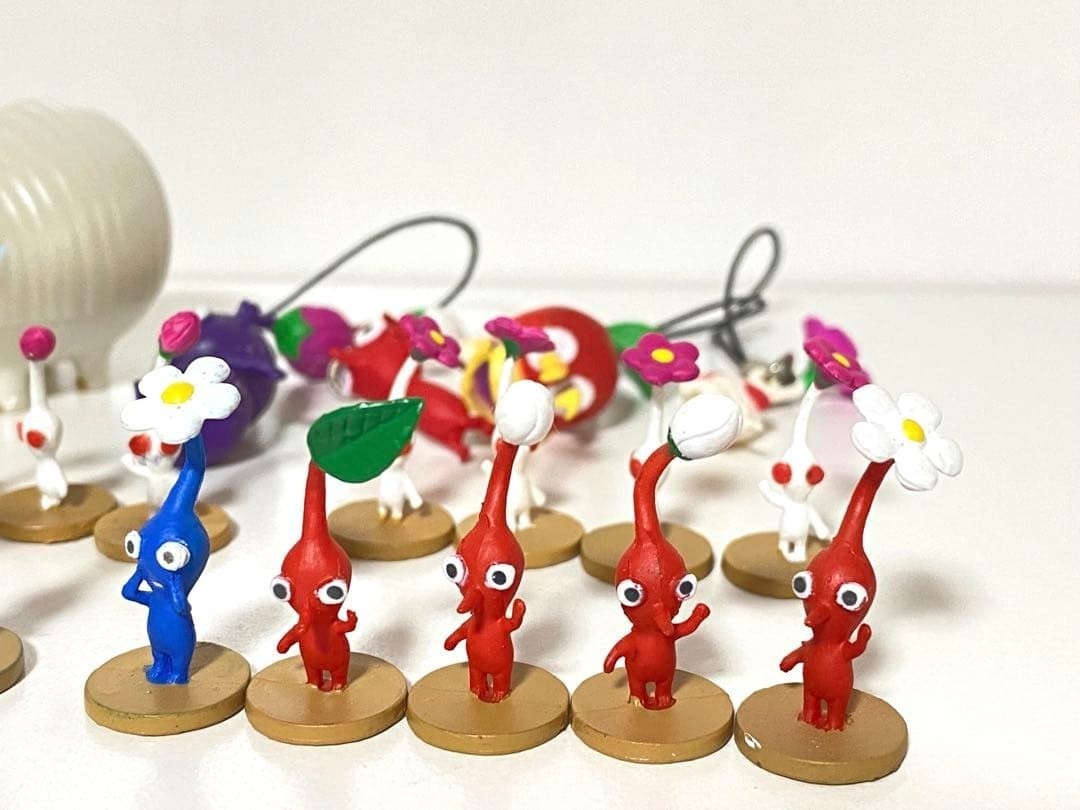 当時物　ピクミン　フィギュア　41点 Nintendo Pikmin Collection Figure Set of 41 Vintage 2004 Used from