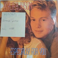 Kylie Minogue Jason Donovan Especially For You Vinyl Record 7" VG+/VG+ PWL24