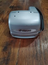 Polaroid Silver Express Instant Camera 600 Film Vintage UNTESTED