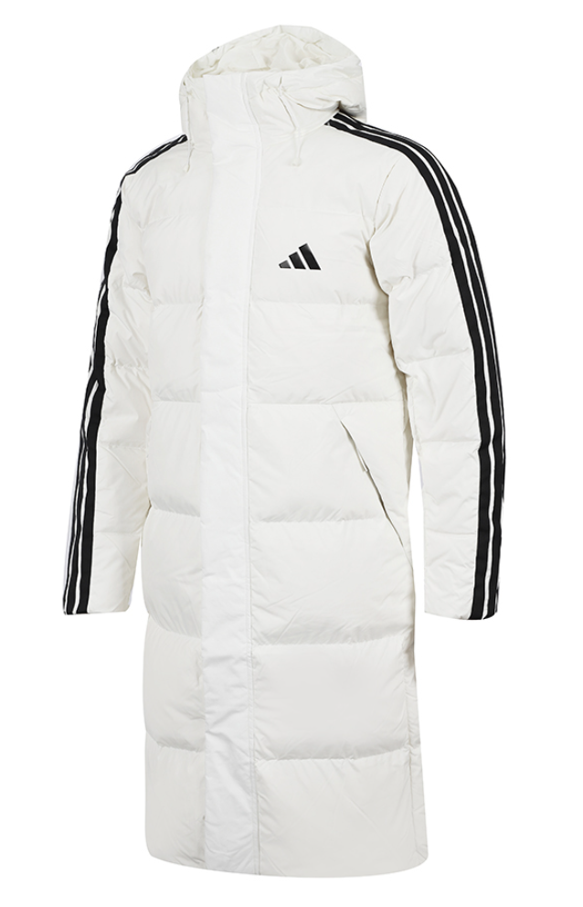 Adidas 3-Stripe Long Down Padding Jacket Unisex Coat Outdoor