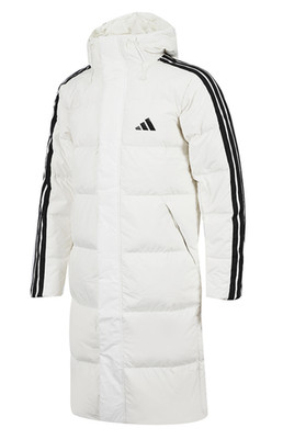 Adidas 3-Stripe Long Down Padding Jacket Unisex Coat Outdoor