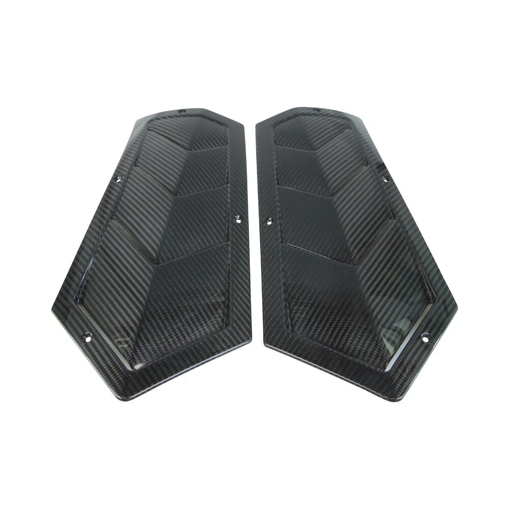 New Genuine Lamborghini Aventador Carbon Front Wing Louver Kit 470072190A