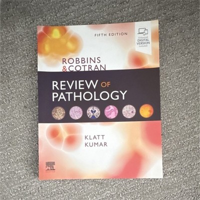 Robbins & Cotran Review of Pathology Fifth Edition Klatt Kumar Paperback 