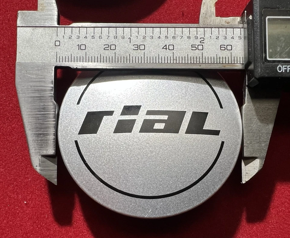 🟢 Rial Felgendeckel / Nabendeckel / Felgenkappen 64mm - Bild 3 von 4