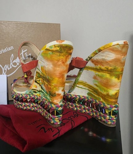 christian louboutin Cataclou 140 Wedge size 41 - Picture 6 of 9