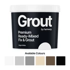 Hemway Ready Mixed Fix & Grout 2.5L 4.5KG Various Colours Available