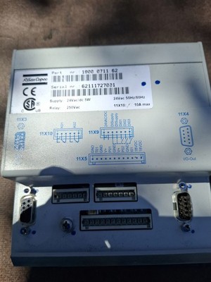 Atlas Copco 1900 0711 62 Airpower Controller 24 VAC 50/60 Hz 10 A Relay
