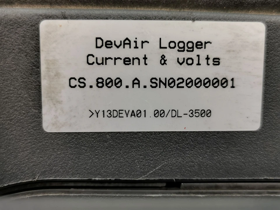 DevAir Logger CS.800.A Current & Voltage Data Logger Fluke Leads Clamp Case Tool - Image 4 of 4
