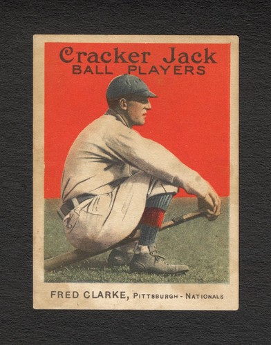 Fred Clarke #70 1914 Cracker Jack card