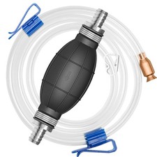 Facfuel Siphon Pump - Gasoline Transfer Pump Portable Hand Fuel Siphon Pump 10
