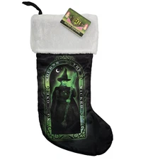 Wicked Movie ELPHABA Christmas Stocking New with Tags 16" inch (Wizard of Oz)