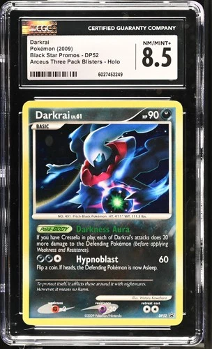 DARKRAI Diamond & Pearl Arceus Blisters Holo Promo #DP52 CGC 8.5 Pokemon