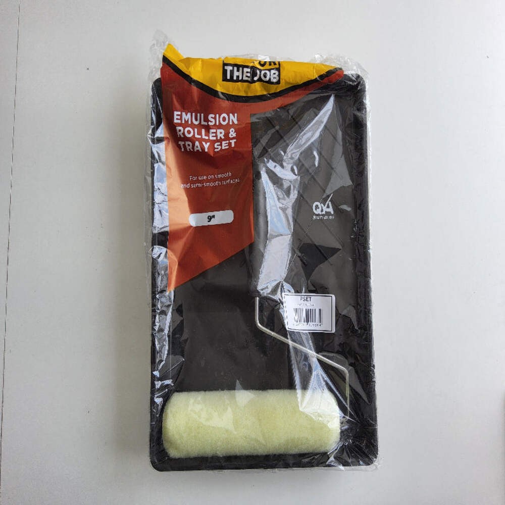Fit For The Job Emulsion Roller and Tray Set 9""