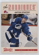 2012-13 Panini Classics Signatures Anton Stastny #46 1k9