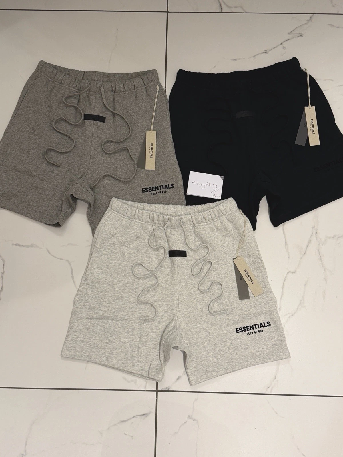 ✅Authentic FEAR OF GOD Essentials Shorts SS22 - All Colourways/Sizes
Opens in a new window or tab