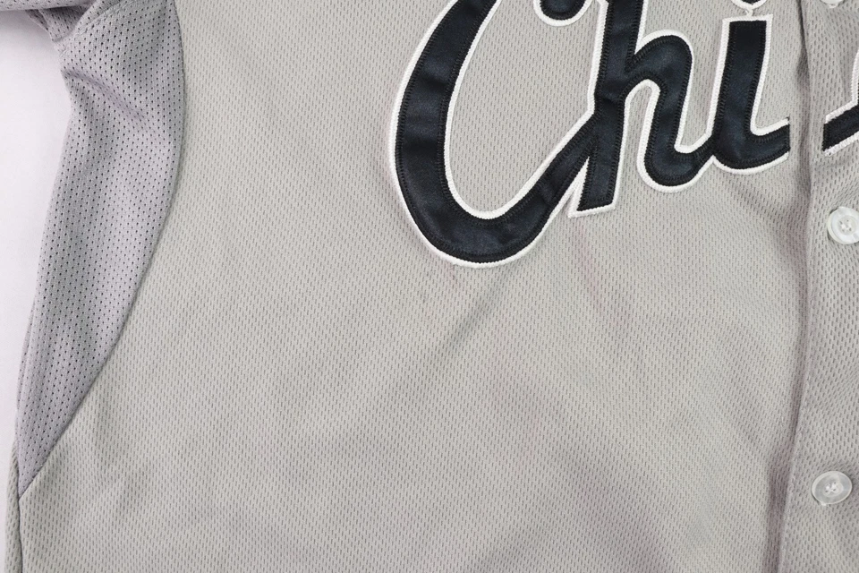Camiseta Majestic US masculina 52 MLB beisebol Chicago White Sox 8 Paul Konerko cinza - Imagem 4 de 4