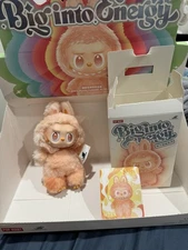 AUTHENTIC POP MART Labubu The Monsters Big Into Energy - happiness  US SELLER