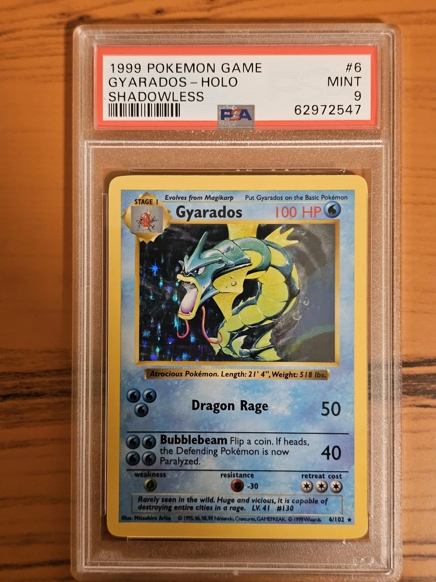 Pokémon TCG Professional Sports Authenticator (PSA) Base Set Grade