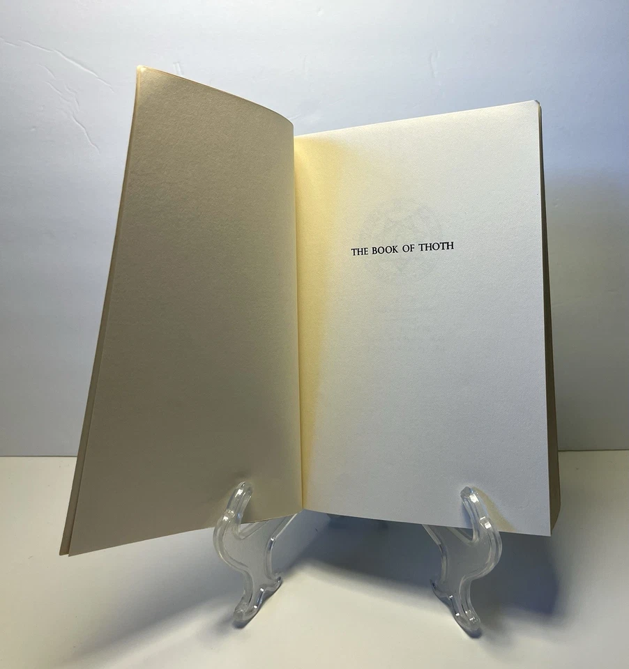 The Book of Thoth Egyptian Tarot Aleister Crowley 1979 pb VG-mint - Image 4 of 4