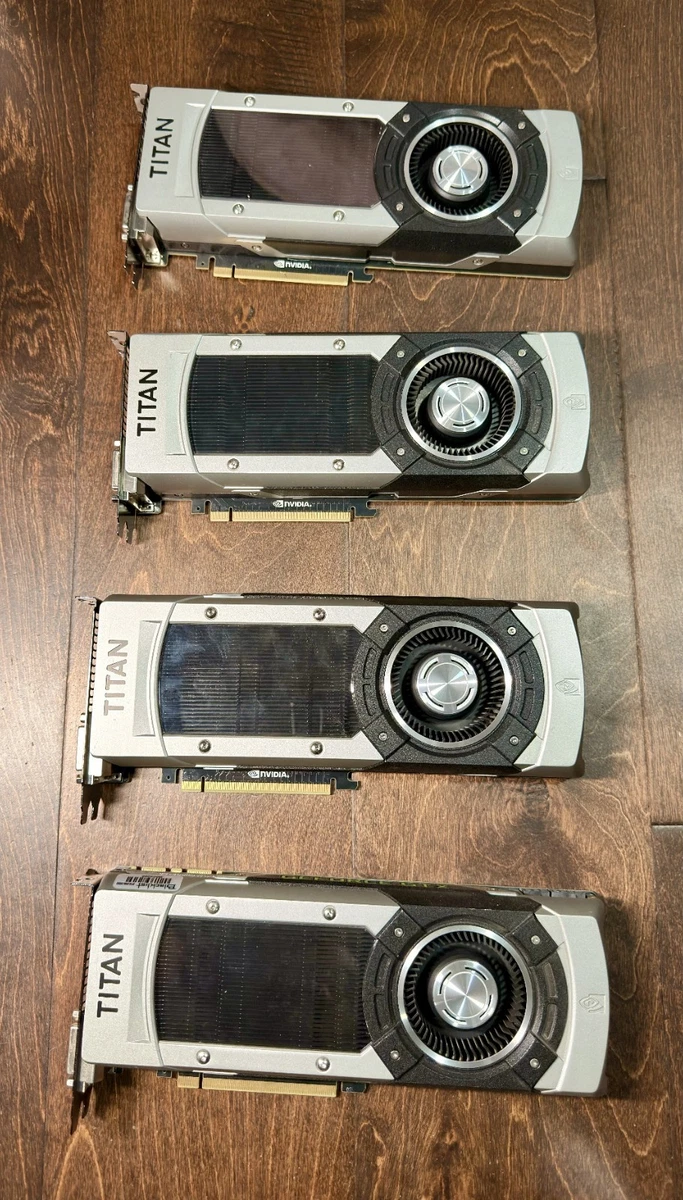 NVIDIA GeForce GTX TITAN Black 6GB Computer Graphics Cards for