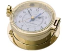 TIME and TIDE CLOCK, ROYAL MARINER 116mm CAST BRASS, USA MOVEMENT #C622T