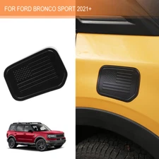 Fuel Filler Gas Cap Tank Door Cover Trim Accessories for Ford Bronco Sport 21+