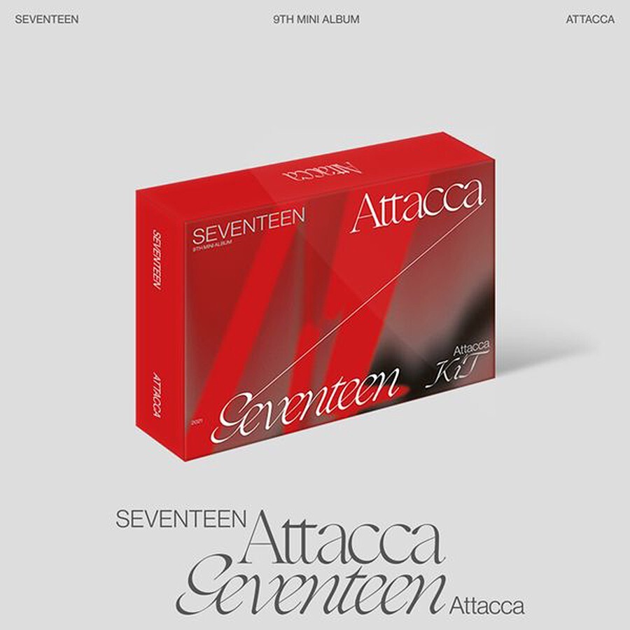 SEVENTEEN attacca セット SEVENTEEN [ATTACCA] 9th Mini Album KIT Ver/ir-Kit+Chain+28