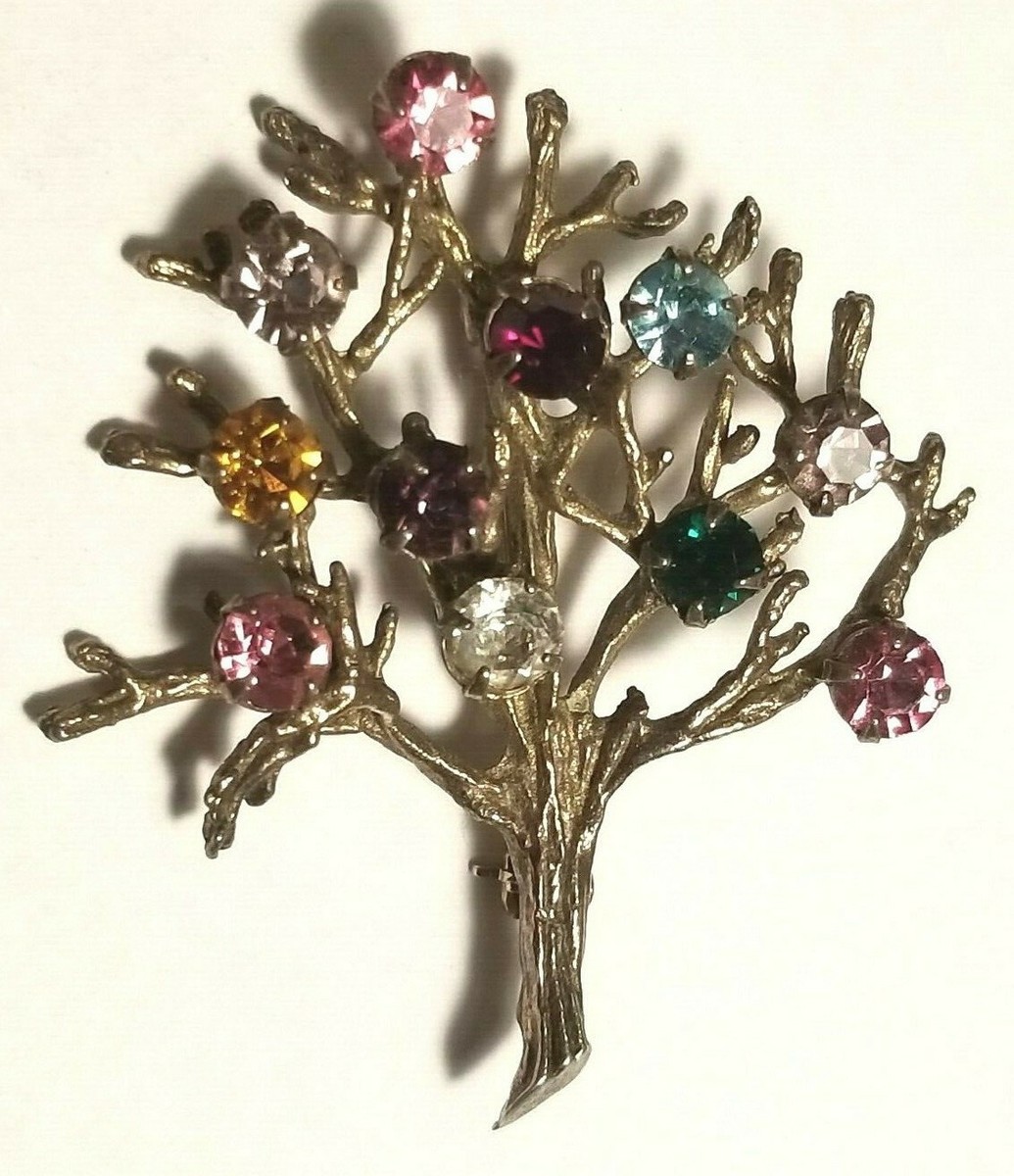 Vintage DCE Curtis Jewelry Sterling Silver 925 Rhinestone