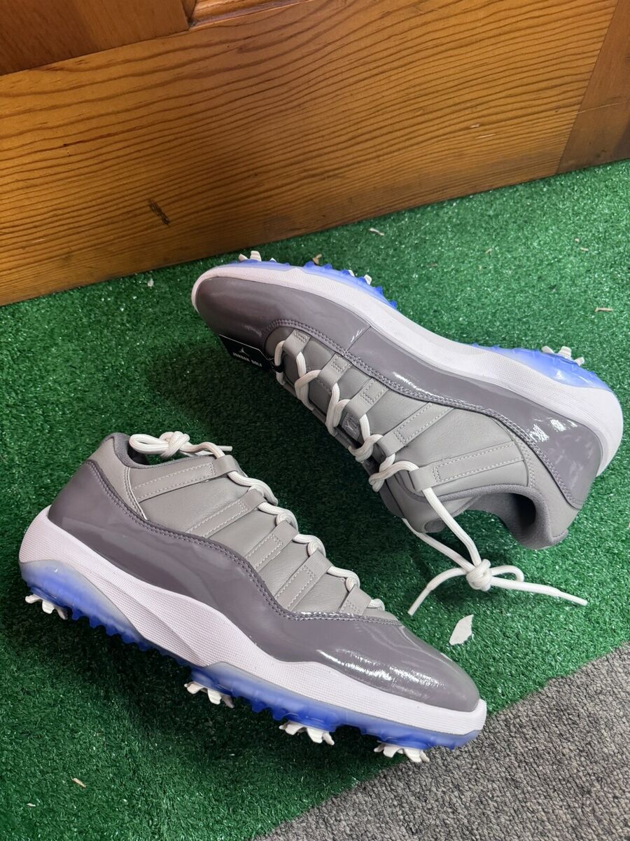 Nike Air Jordan Retro 11 XI Cool Grey Golf Shoes Mens Size Nike Air Jordan Retro 11 XI Cool Grey Golf Shoes Mens Size