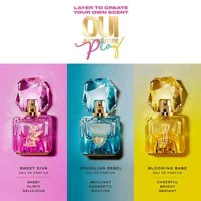 Juicy Couture OUI Play Eau De Perfume for Women, Bundle Of  Bottles 🎁 - Main Image