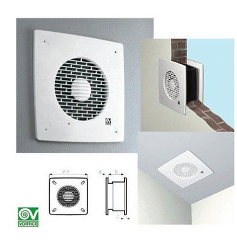 ASPIRATORE CUCINA VORTICE ASP. INCASSO VARIO 230/9" ARI LL S 12456 VORTICE 12456 - Foto 3 di 5