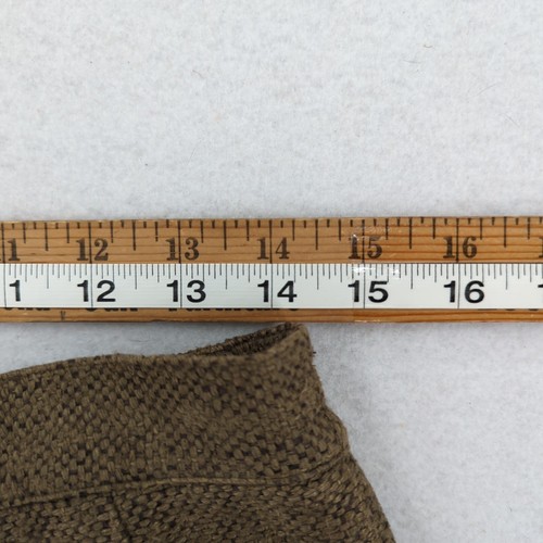 Vintage 1980er Jahre Doncaster Damen Rock Anzug braun Tweed Look 100 % Seide Gr. 12 - Bild 11 von 16