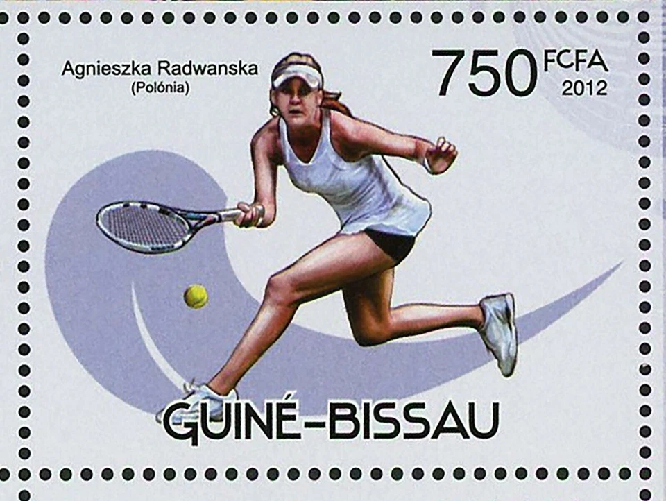 Sello de tenis Rafael Nadal Roger Federer Maria Sharapova S/S MNH #6111-6114 Foto 4 de 4