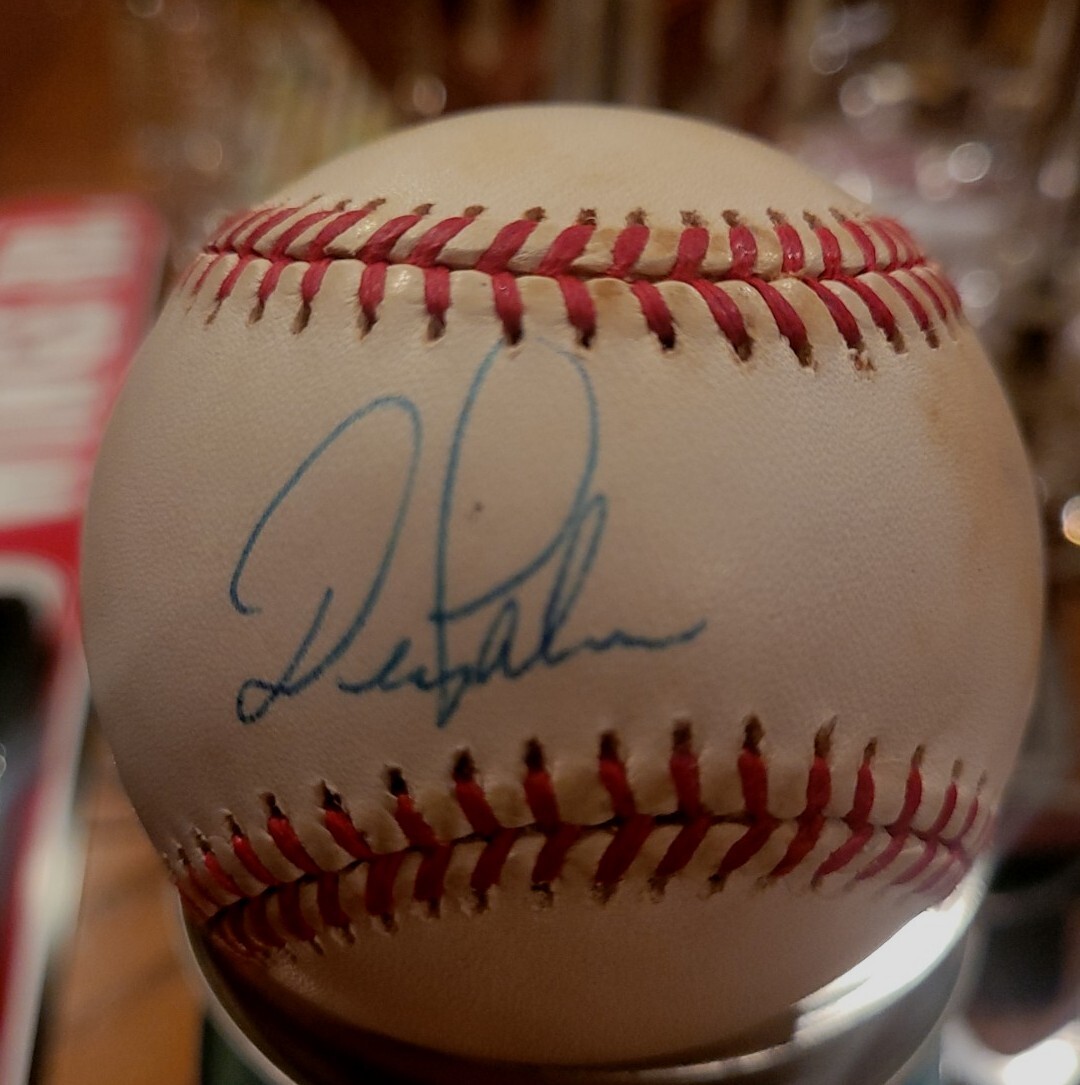 Dean Palmer Autographed Official American League Baseball