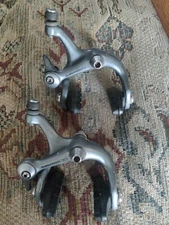 Vintage Shimano 600 Tricolor Brake Caliper, BR-6400, Side-pull, Road Bike, Front