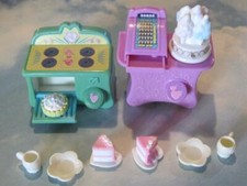 My Little Pony MLP G3 Cotton Candy Ice Cream Cafe Store-STOVE CAKE CASH REGISTER