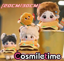 For Plush 20cm 30cm Doll Hamburger Clothes Clothing Cosplay Shoulder Bag Go Out