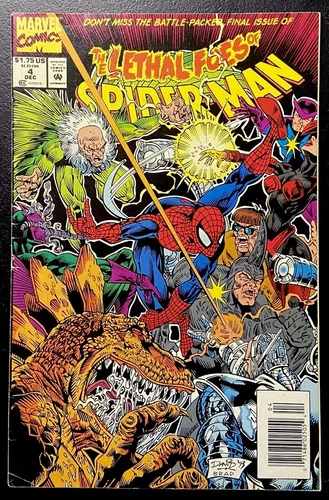 * Lethal foes of spider-man #4 F Newsstand combine shipping avaialble