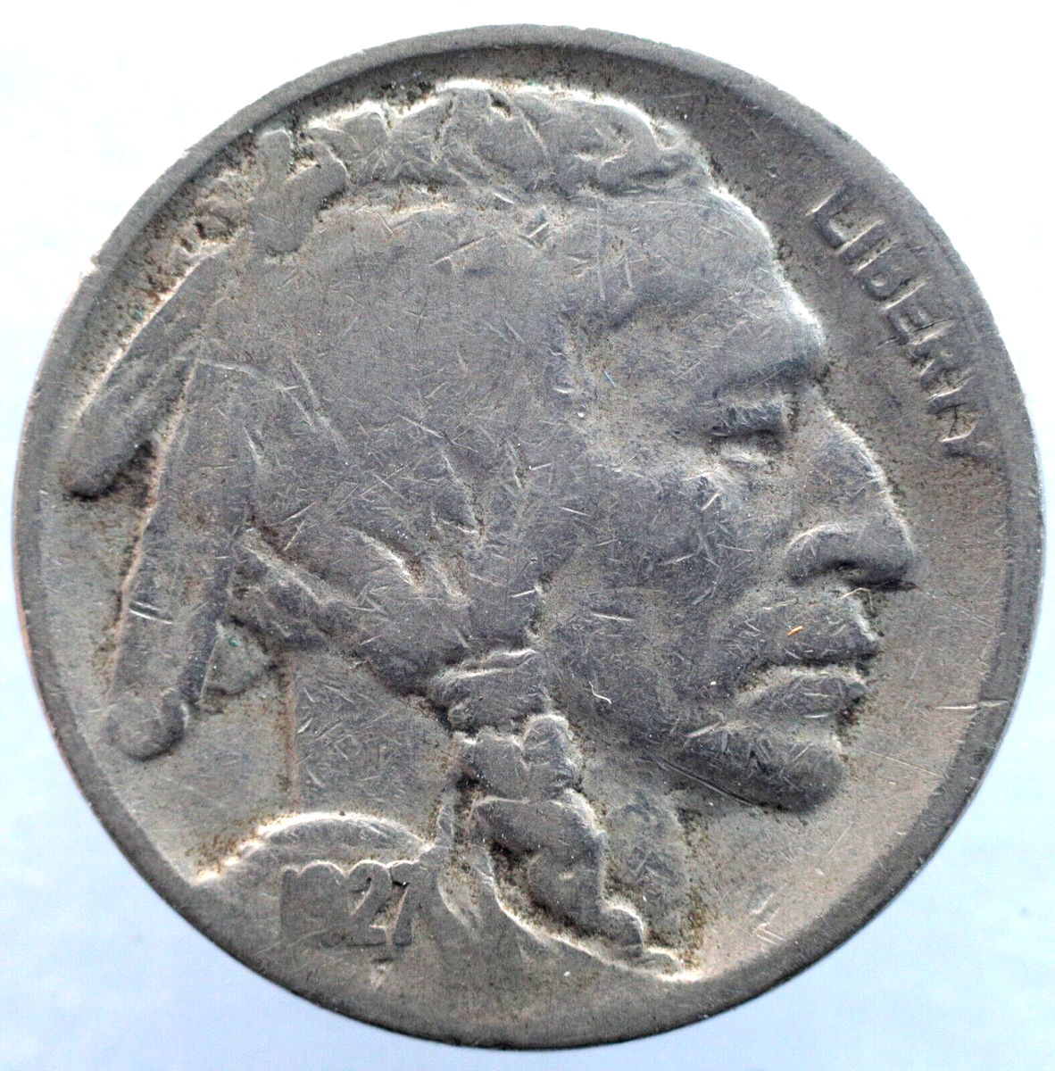 KAPPYSCOINS W5884 1927S FINE TO VERY FINE BUFFALO NICKEL FILL THAT
