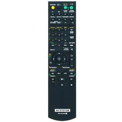 New RM-AAU060 Replace Remote Control for Sony Home Theater System HT-FS3 SA-WFS3
