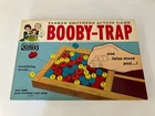 Vintage 1965 Parker Brothers Booby-Trap Action Board Game Wooden Pieces