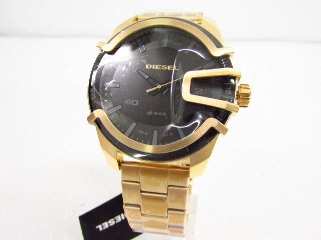 DIESEL 腕時計 DZ-7482 稼働品 Men's Mr. Daddy 2.0 chronograph stainless steel watch