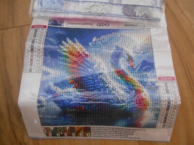 Diamond Painting Bild (runde Steine) ca. 20 x 20 cm 