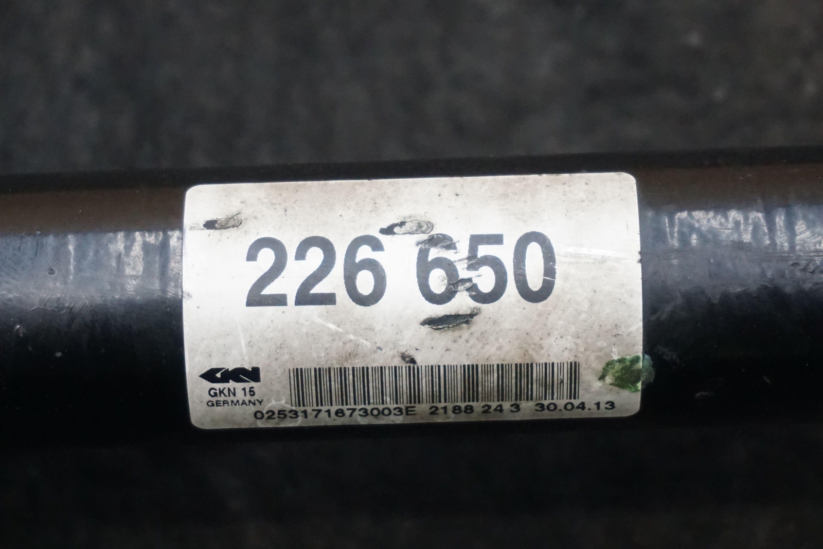 Rear Left or Right CV Axle Shaft OEM 226650 Ferrari California 2008-14