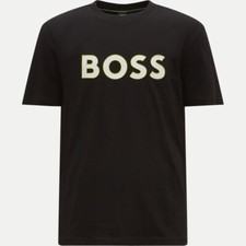 HUGO BOSS LOGO TEE 1 BLACK 50488793-001