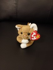 TY Beanie Baby NIP the Gold Cat 7.5 Inch 